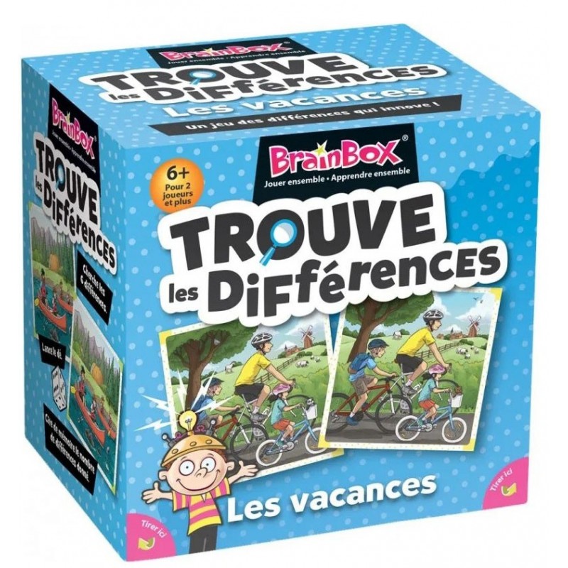 BrainBox - Trouve les Différences - Vacances