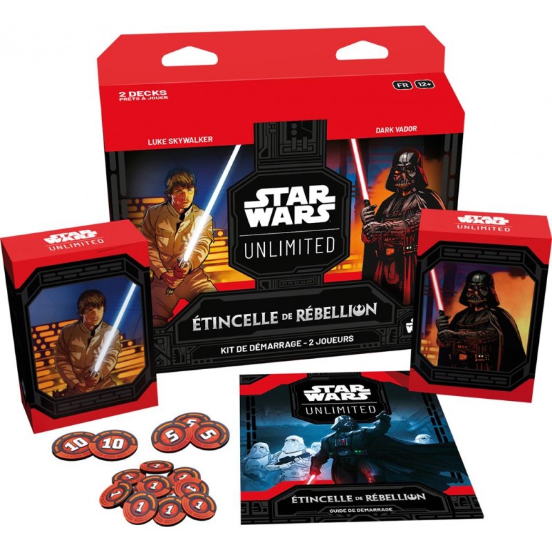 Star Wars Unlimited : Étincelle de Rébellion - Kit de démarrage