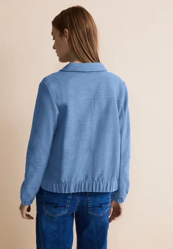Struktur Shirtjacke - original blue
