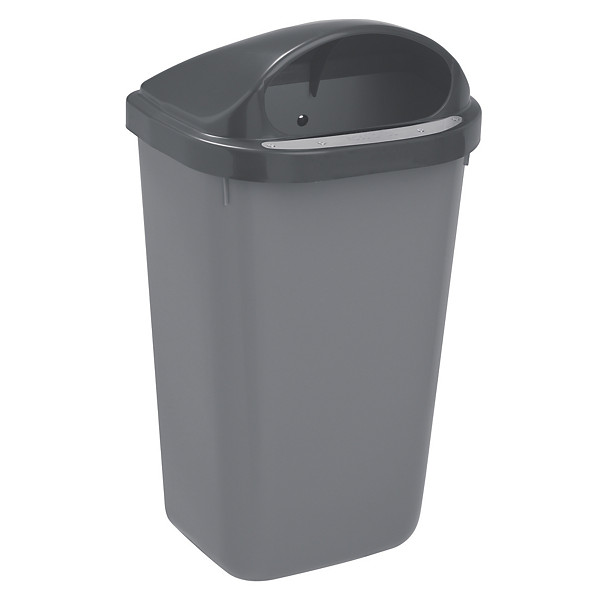 Corbeille 50 L Rossignol grise