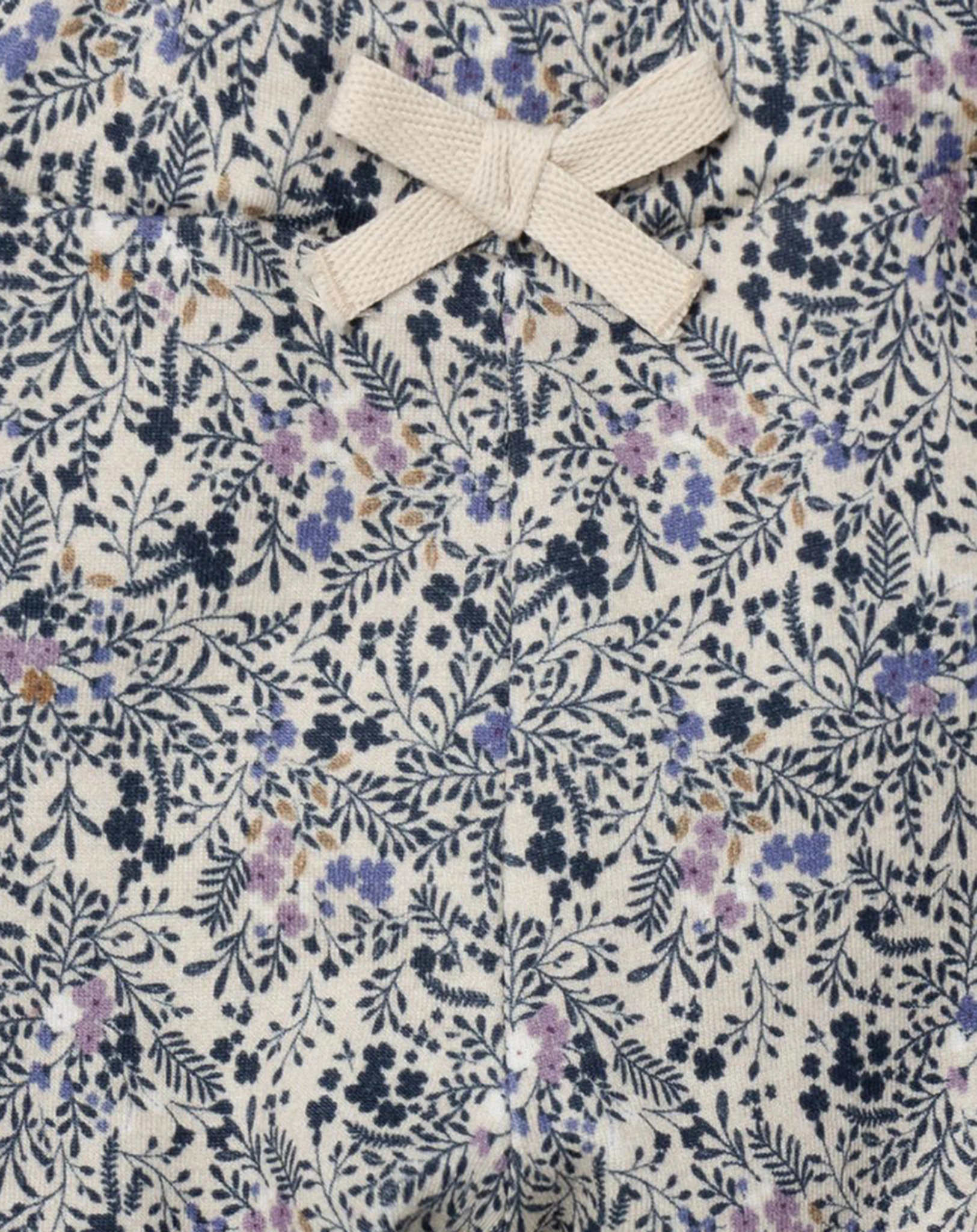 Stoffhose NBFSOBIA FLOWERS in peyote melange