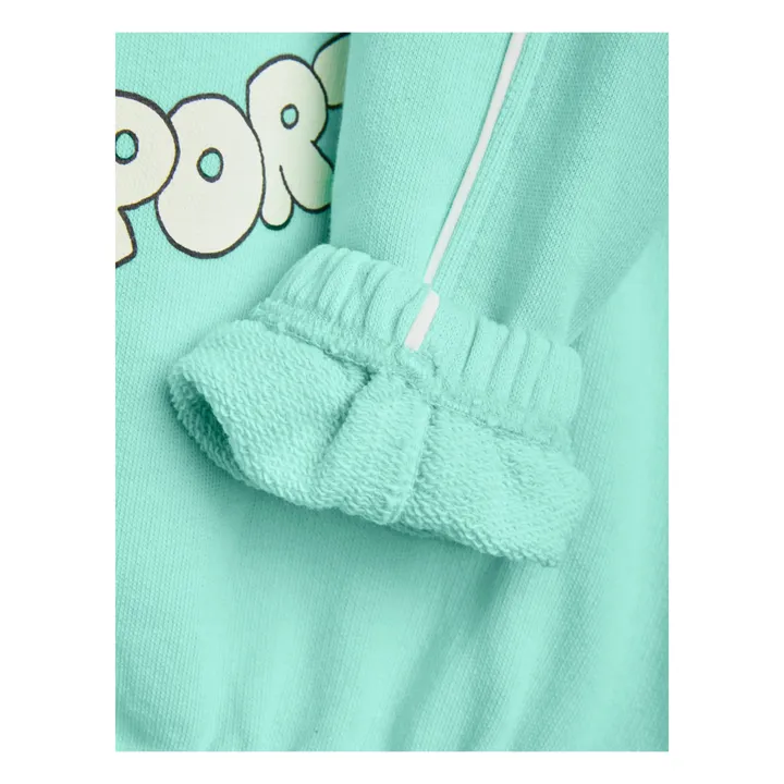 Mini Rodini Sweat Jogging Coton Bio | Bleu ciel