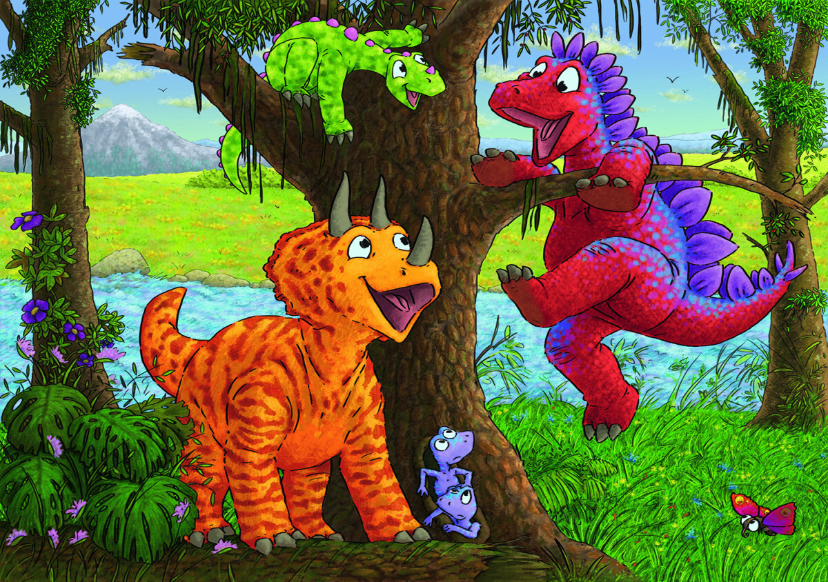 Dinosaur Puslespil - 2X24 Brikker - Ravensburger