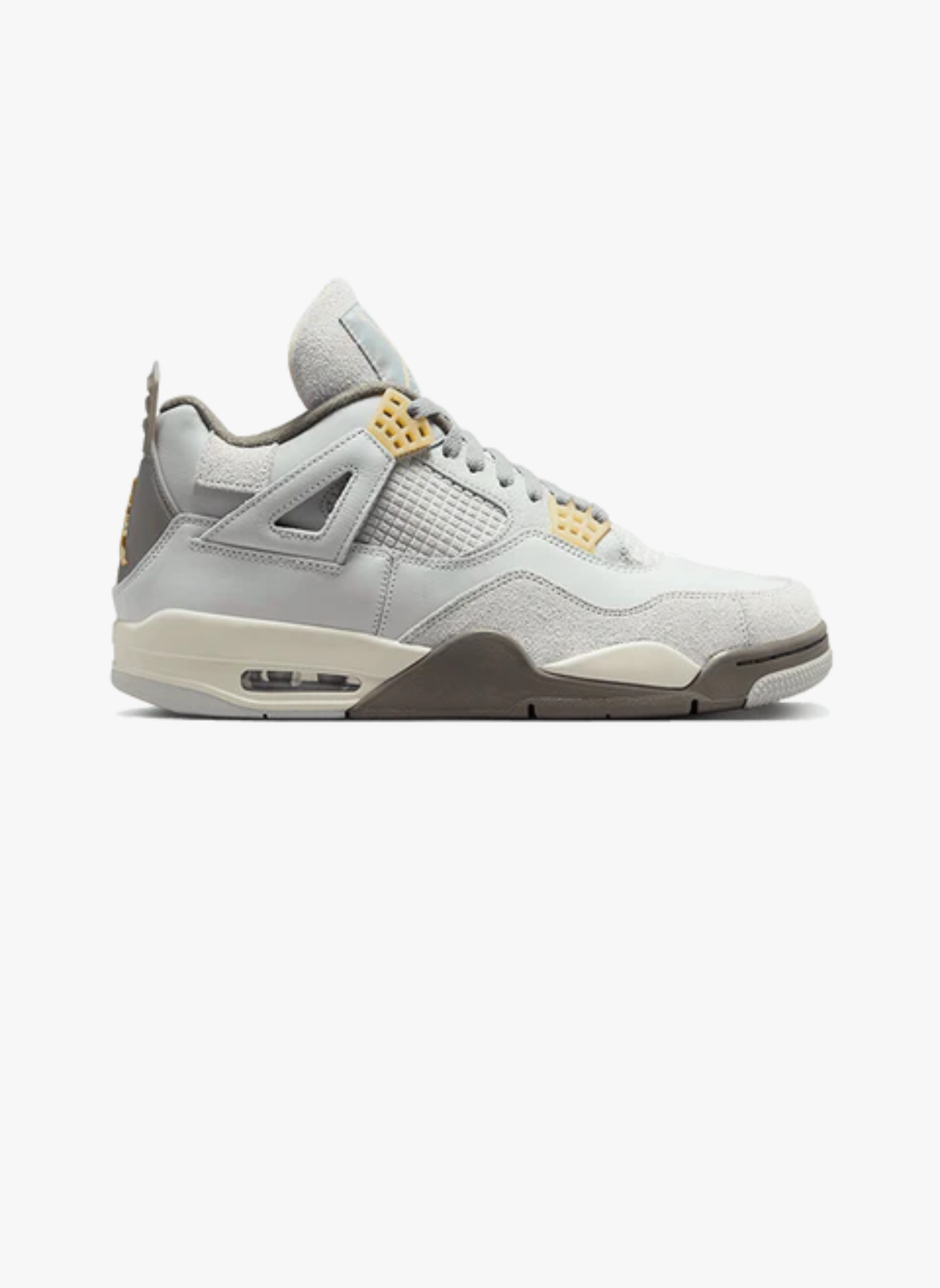 AIR JORDAN 4 - Basket basses en cuir | Beige