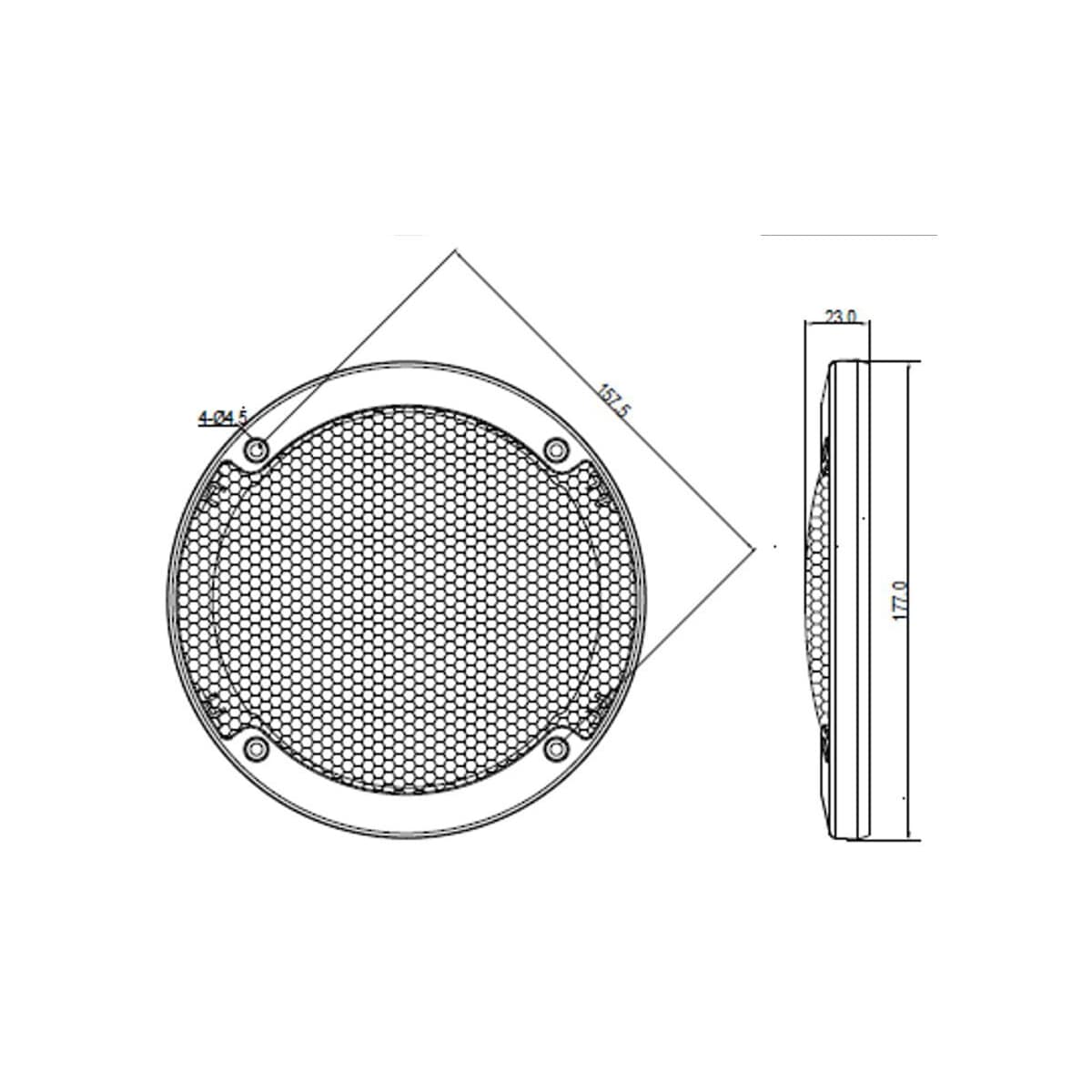 BLAUPUNKT ICx 662 2-veis bilhøyttalere (17 cm, 6,5