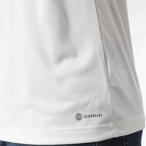Polo Manches Courtes Ent22 HC5067 Blanc