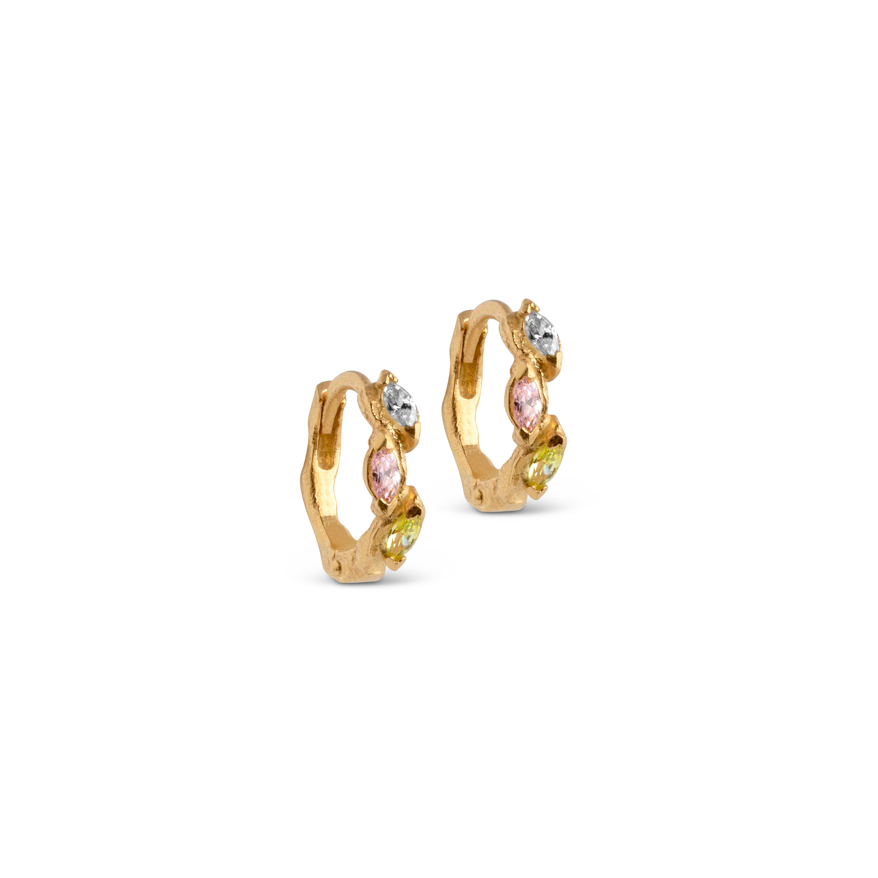 ENAMEL Copenhagen  Laia hoops - forgyldt