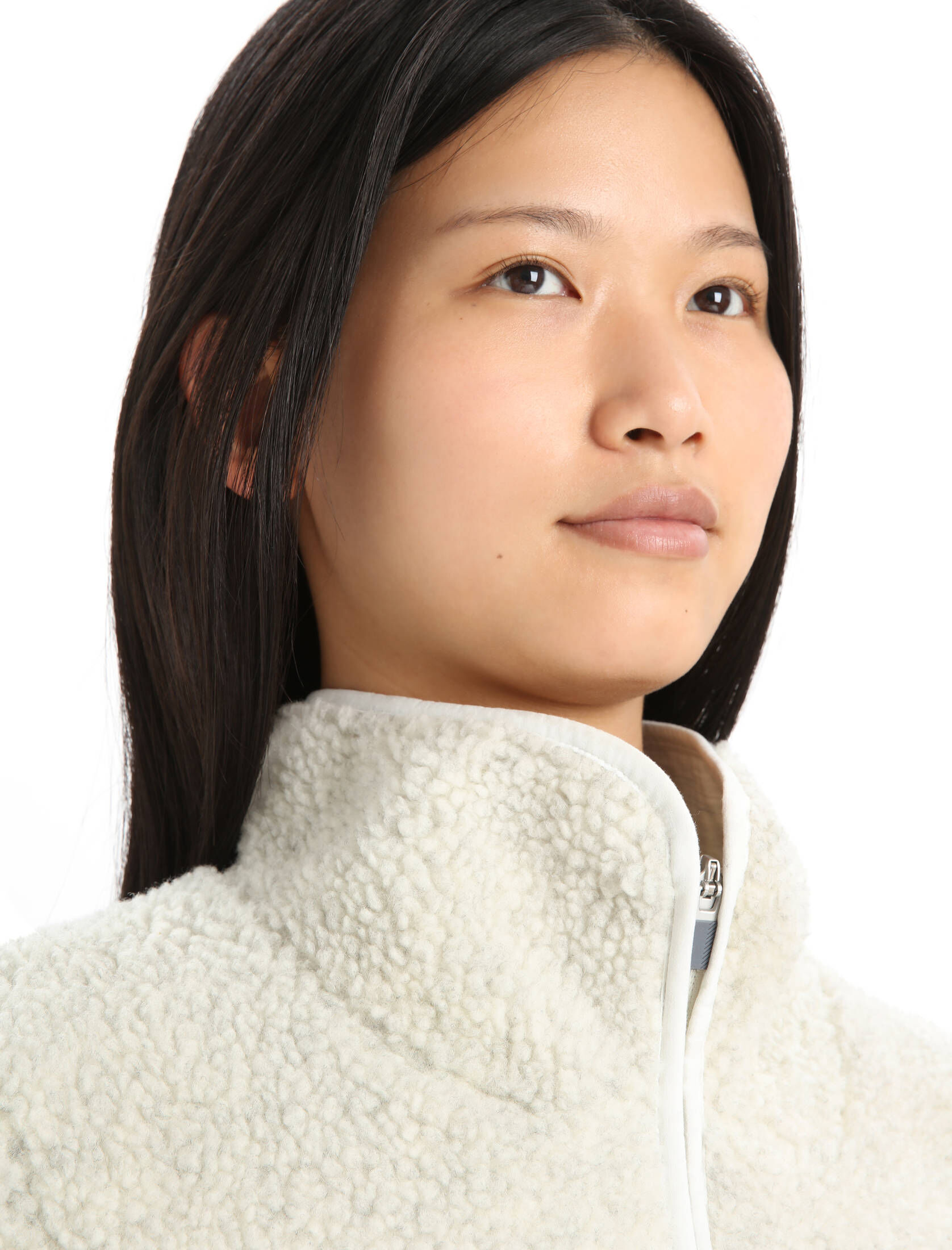 Icebreaker| Damen Fleecejacke REALFLEECE HIGH PILE LS ZIP