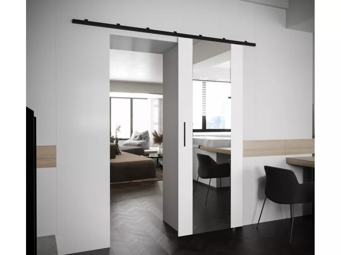 Portes coulissantes Zonda II 70x204 cm (Blanc)