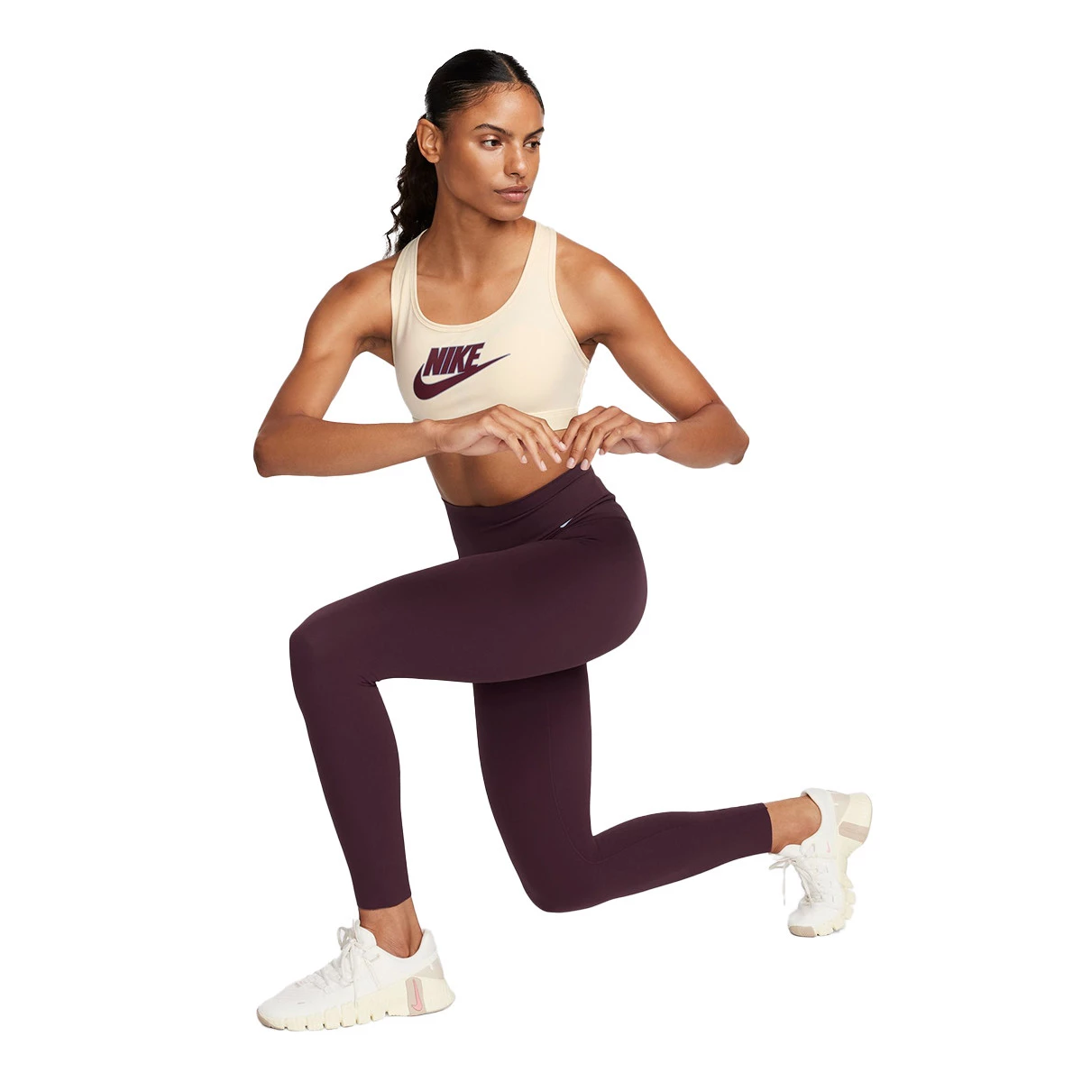 Soutien desportivo Nike Swoosh Mulher