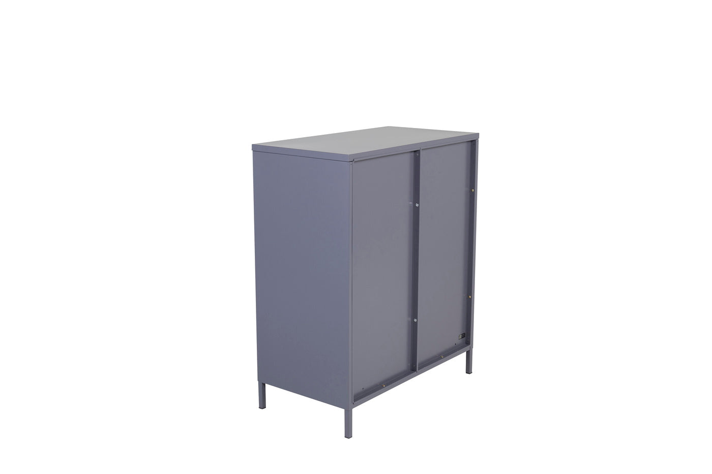 FjÃ´rd - Vitrinekast Grijs - 97x80cm - Acero