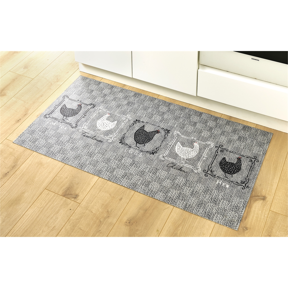 Tapis vinyle poulette