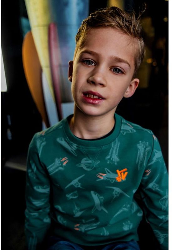 TYGO & vito jongens sweater - Groen