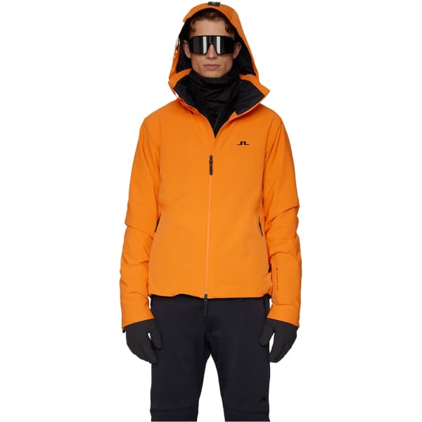 Veste de ski J.LINDEBERG OMNIA JACKET PERSIMMON ORANGE