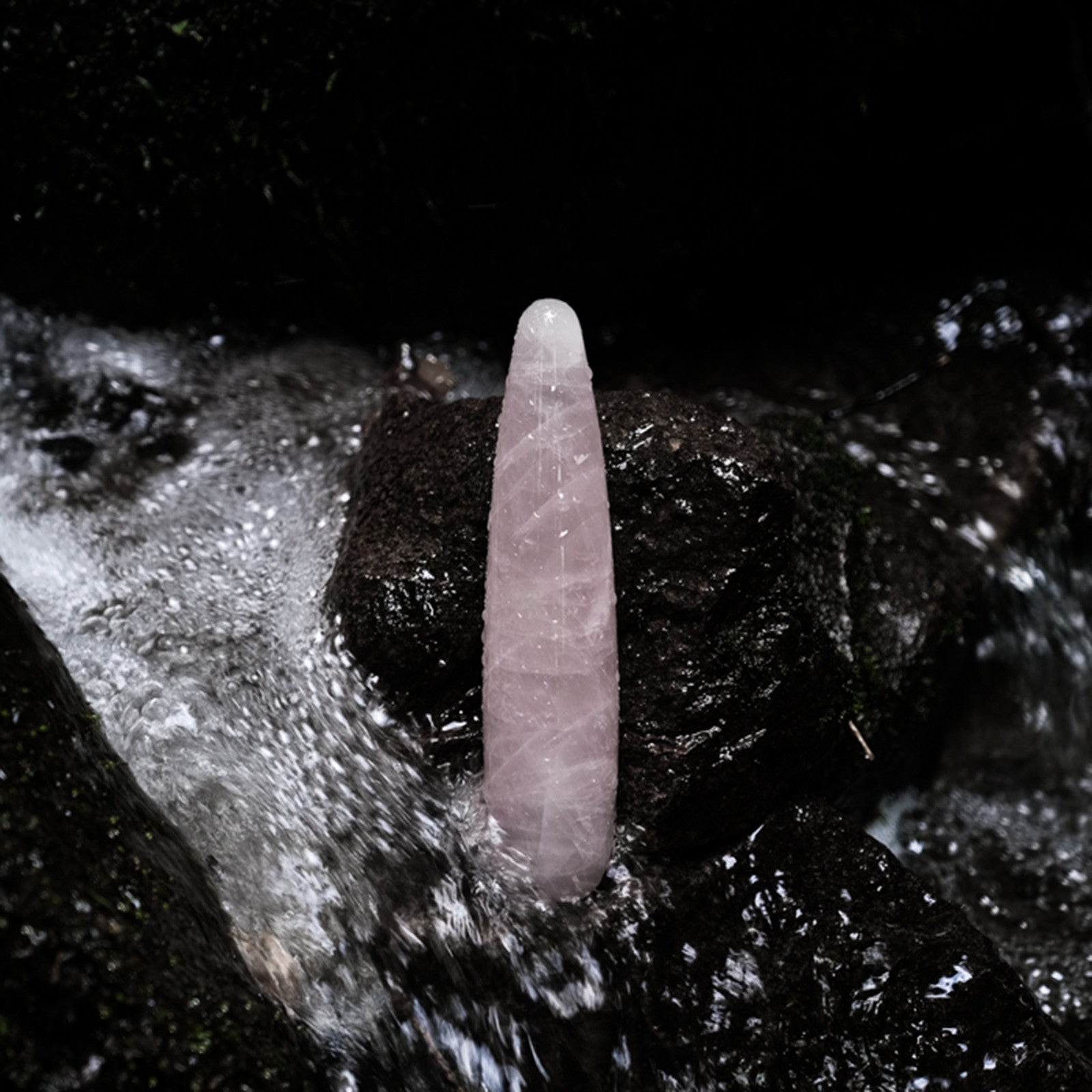 Yoni Wand Rosenquarz