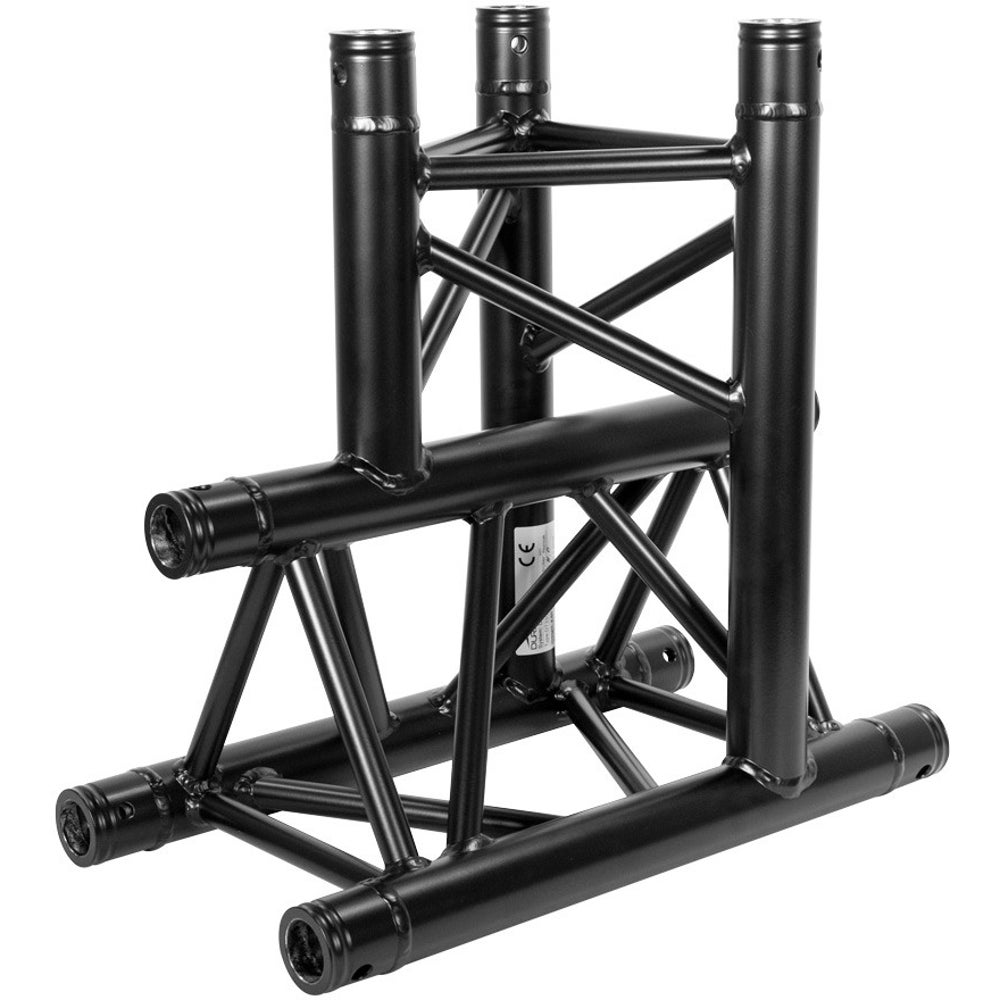 Duratruss DT 33/2-T38-T t-stuk - mat zwart