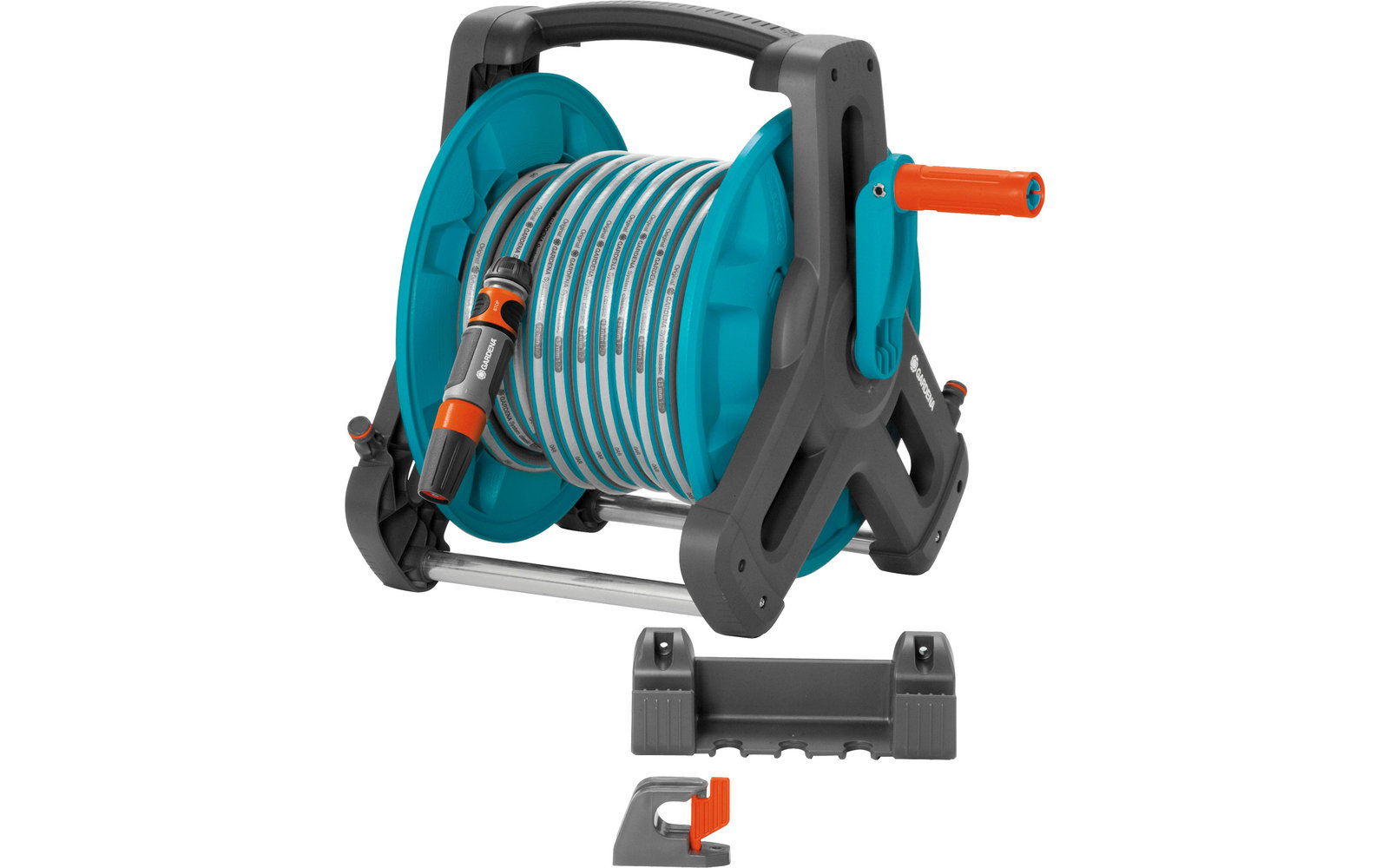 Gardena Classic 50 Wand-Schlauchtrommel Set 20 m