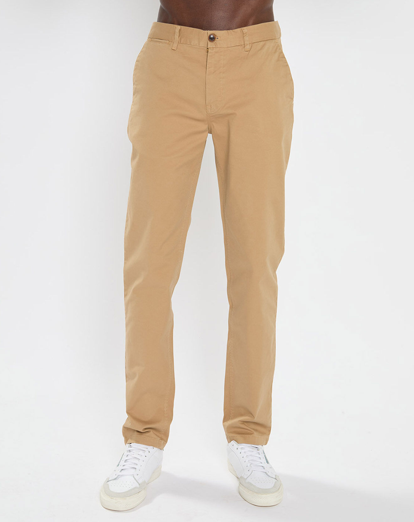 Scotch & Soda Pantalon Chino Stuart Uni Stretch beige