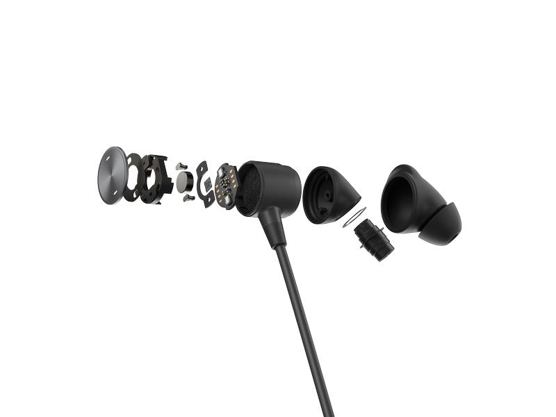 Logitech Headset Zone Wired Earbuds Teams Business-Qualität mit eingebautem Mikrofon mit Geräuschunterdrückung und zahlreichen Verbindungsmöglichkeiten