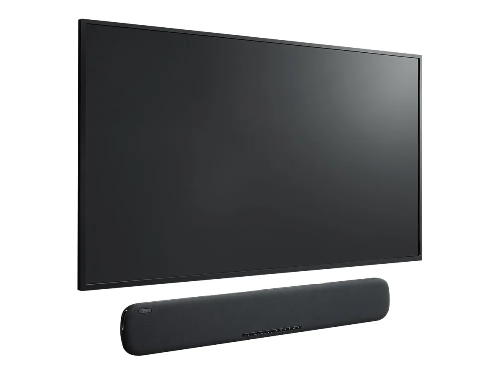 Yamaha YAS-109 - Lydbar - trådløs - Ethernet, Fast Ethernet, Wi-Fi, Bluetooth - 3-vejs - sort