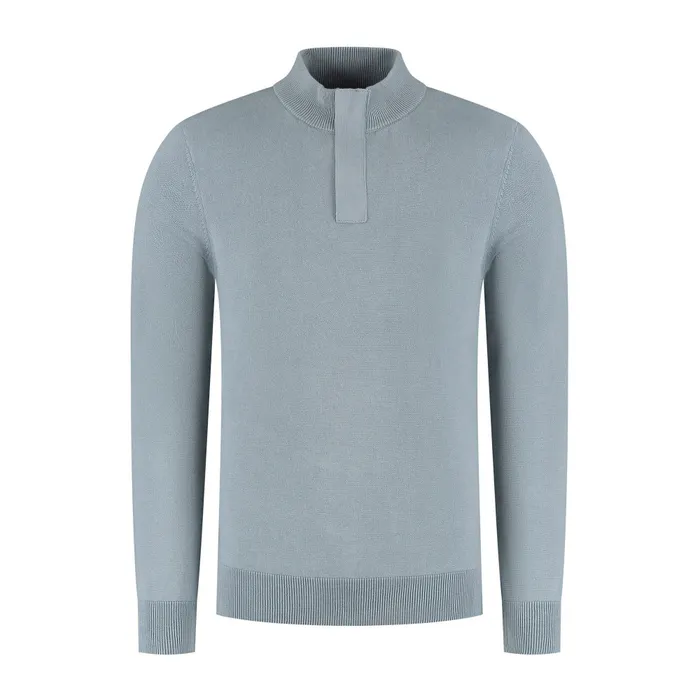 Pure Path Knitwear Hidden Halfzip Sweater Heren