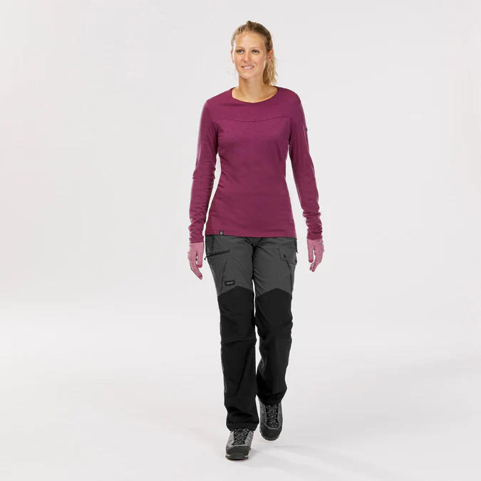 Decathlon Forclaz - Calças de caminhada Forclaz MT500 para mulheres