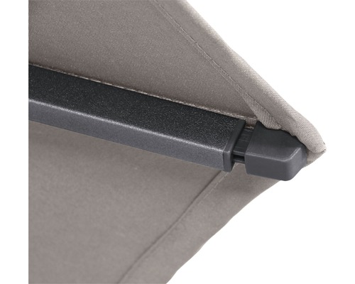 Avio parasol Ø 250 cm polyester taupe