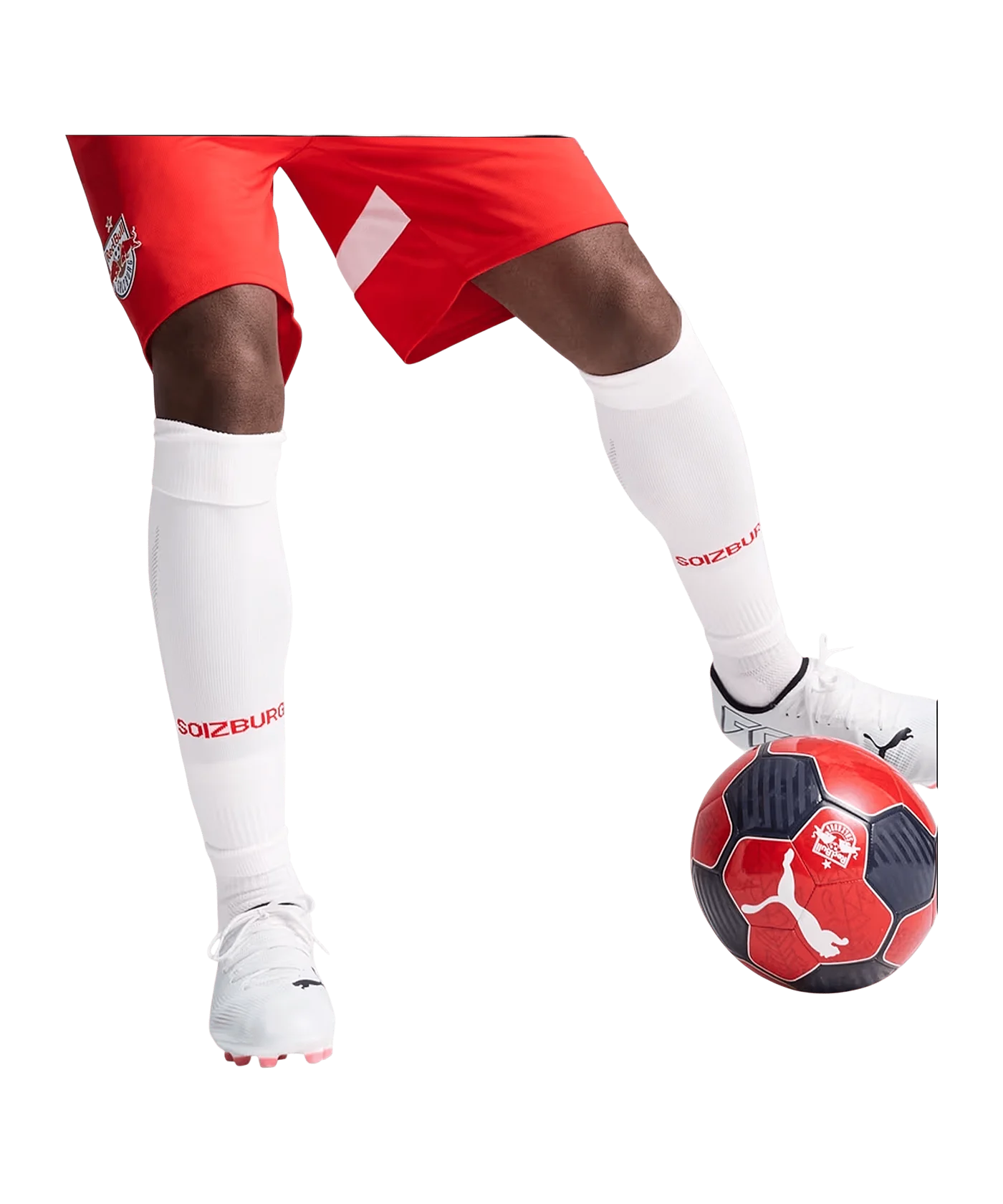 PUMA RB Salzburg Strumpfstutzen Home 2024/2025 Weiss F01