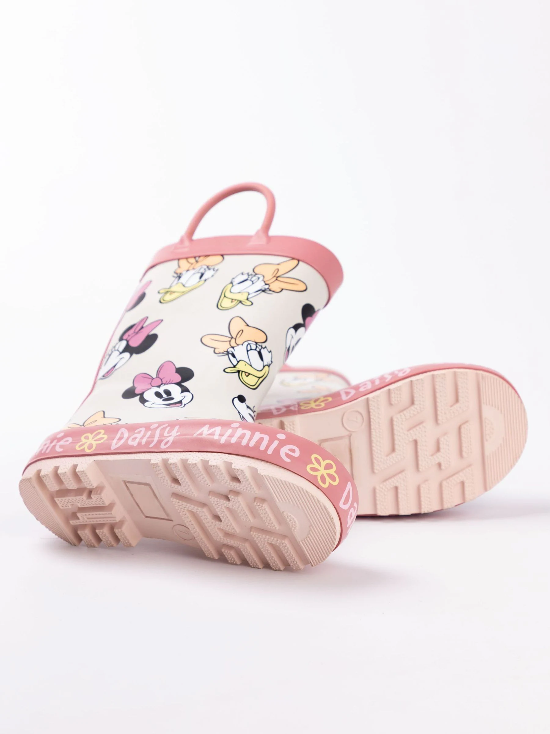 Roze - Vanilla Underground Mickey & Pluto Laarzen met hengsels voor Jongens