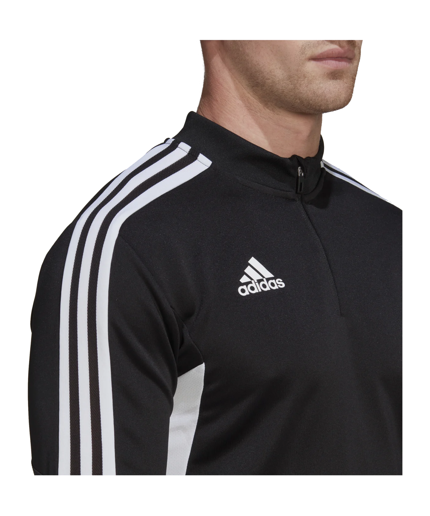adidas Condivo 22 HalfZip Sweatshirt Schwarz Weiss
