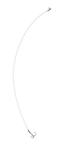 Bas de Ligne Poisson Mort 1x Hameçon Triple #1 Rozemeijer 60cm 30lb (2pcs)