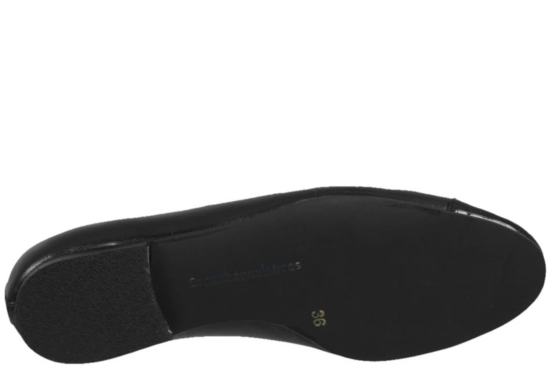 COPENHAGEN SHOES LIKE MOVING PATENT TOE BLACK