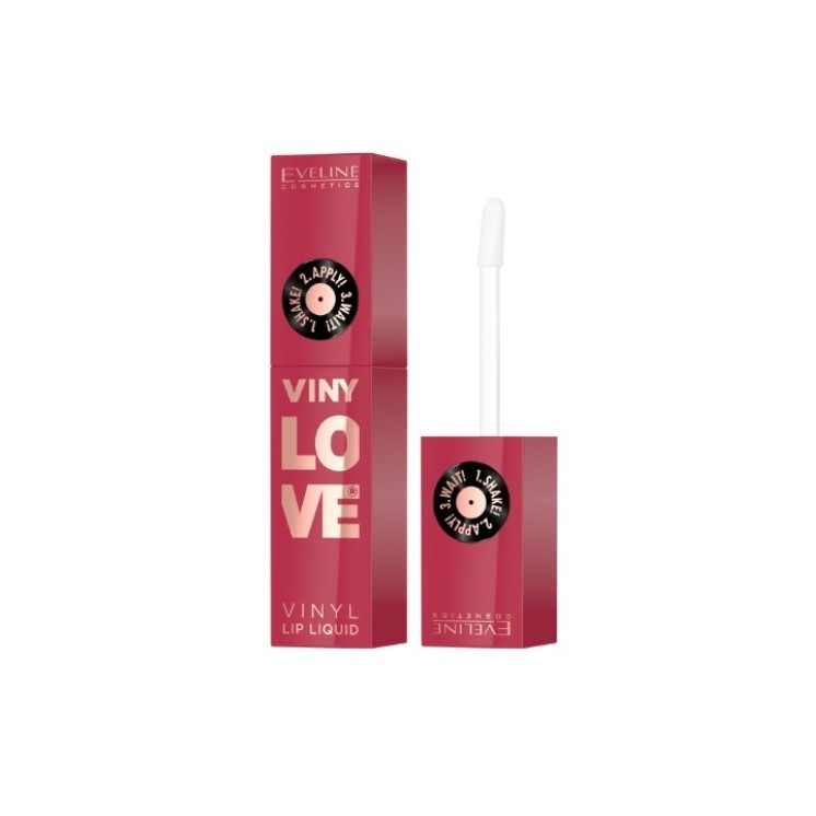 Eveline VinyLove długotrwała Pomadka płynna z efektem gloss /09/ Hotty 4 ml