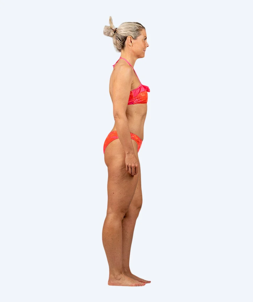 Watery havfrue bikini til kvinder - Sæt - Orange Twist