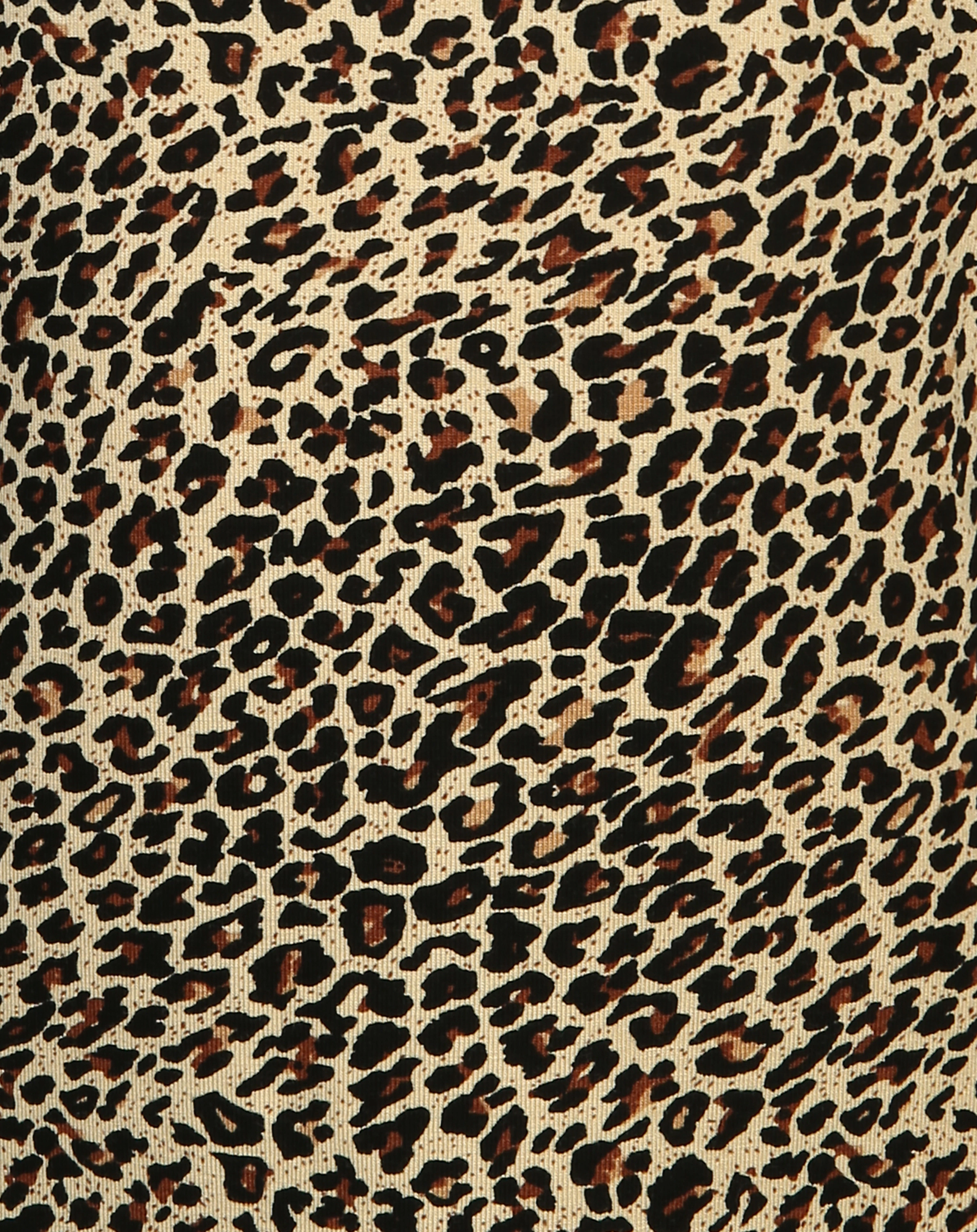 Langarmshirt LEO TEE in brown leo