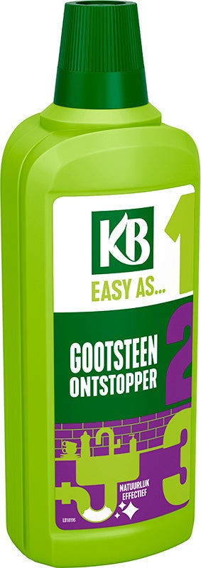 KB gootsteen ontstopper concentraat 750 ml