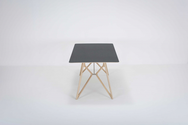 Gazzda Tink Tafel linoleum 200x90 whitewash Dark Olive