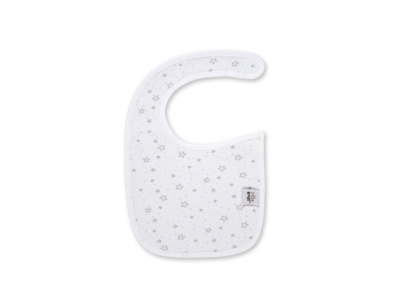 PACK 2 BABETES INTERBABY ESTRELAS AZUL