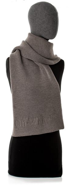 Off-White Logo Bookish Scarf