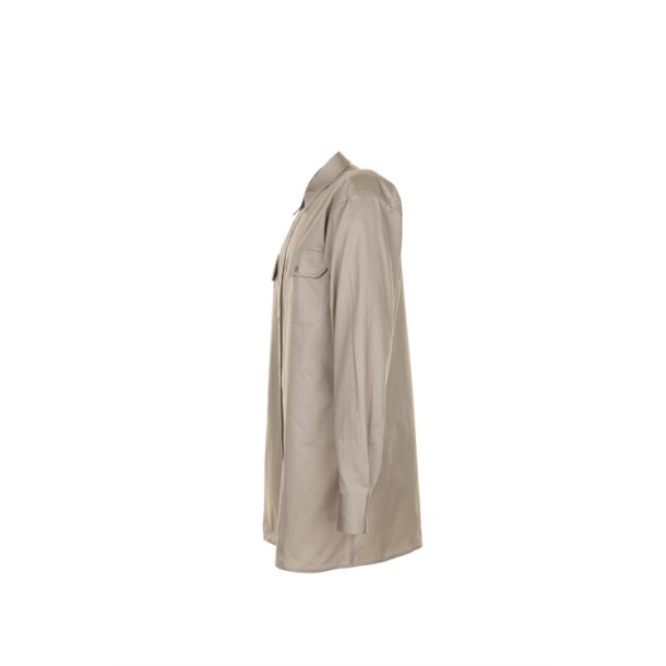 0409 Twill Skjorte langærmet, Kahki