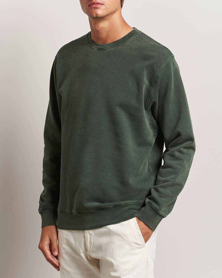 Colorful Standard Classic Organic Crew Neck Sweat Midnight Forest