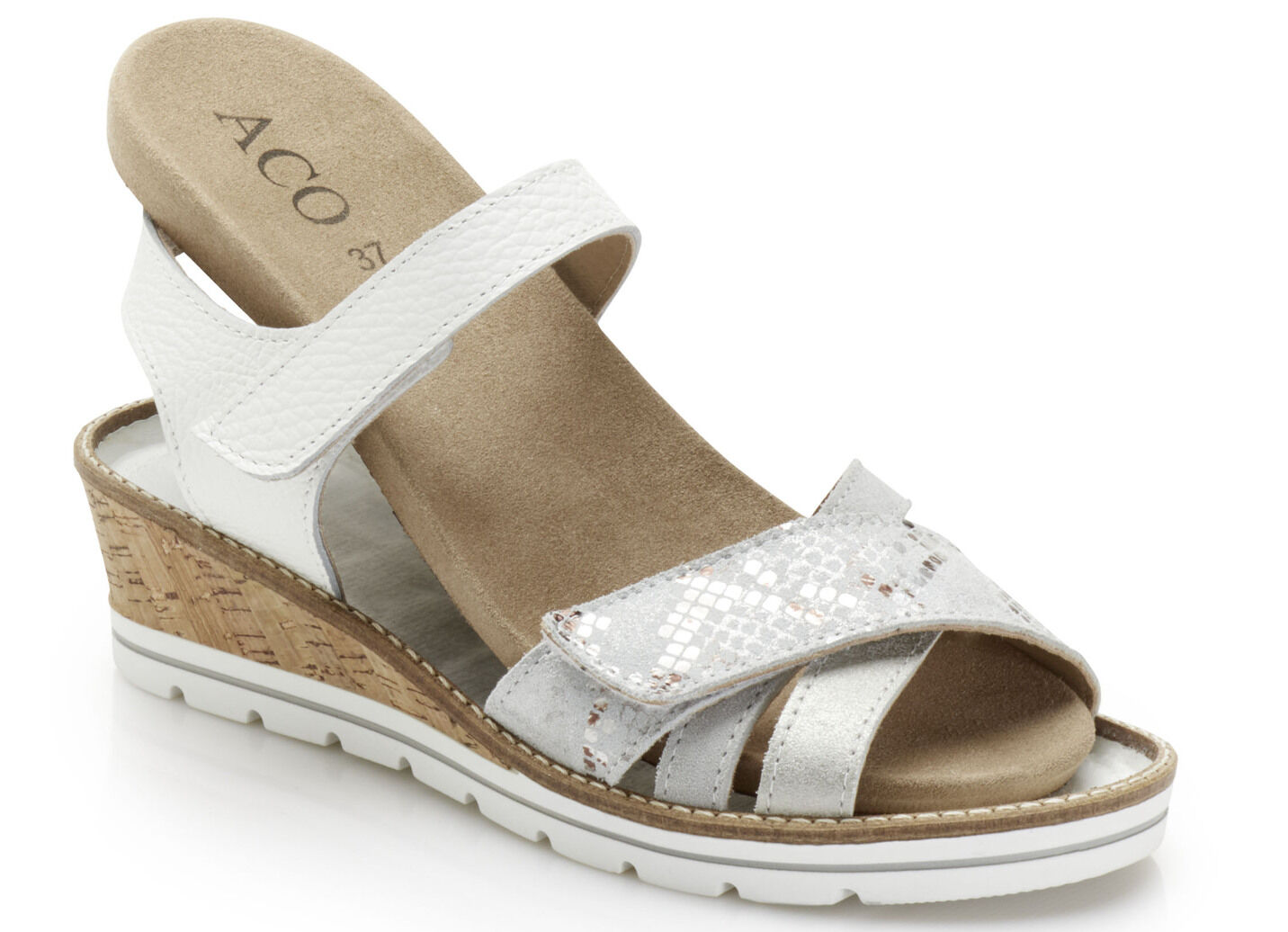 Sandalette mit Klettspangen