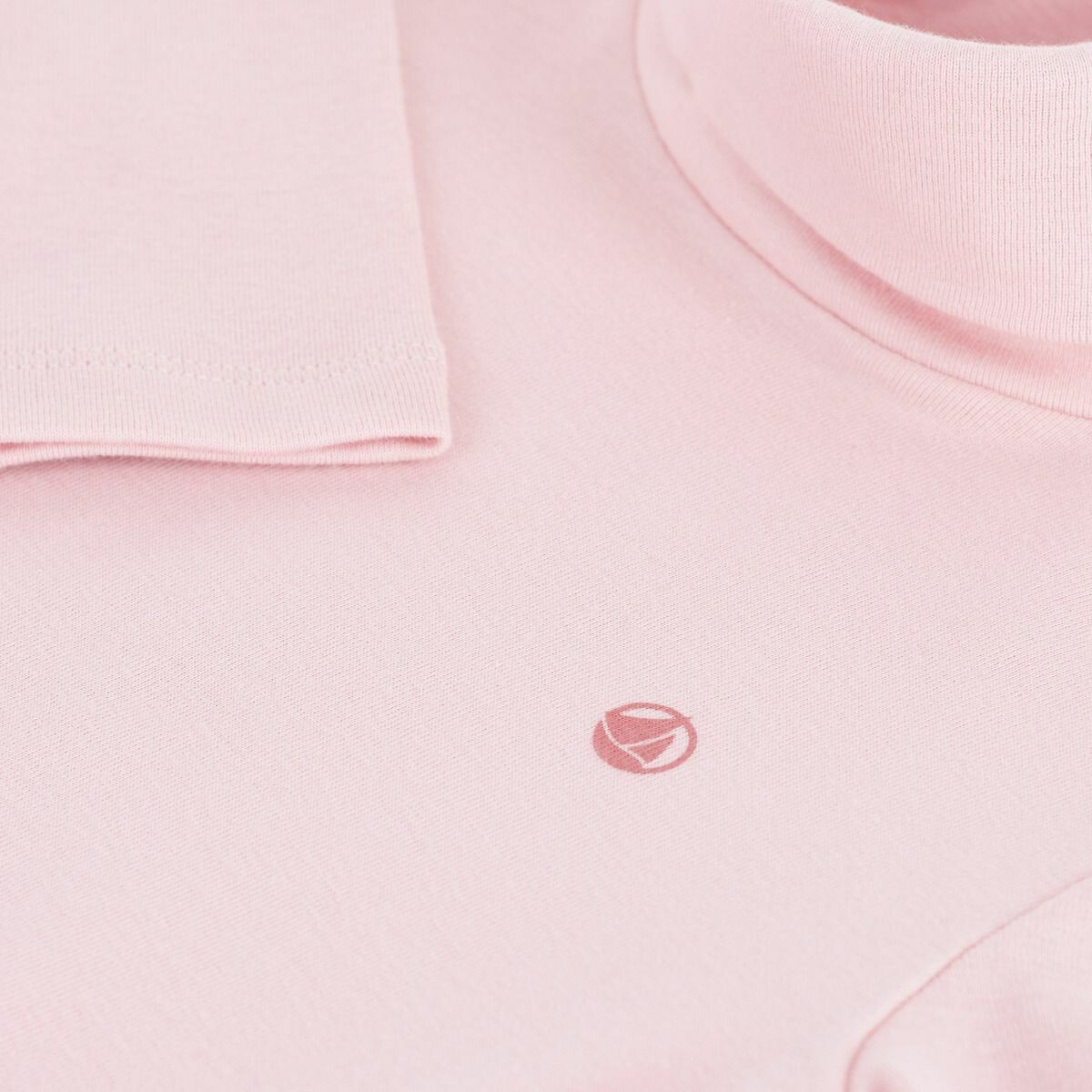 PETIT BATEAU<br>Gola alta de algodão