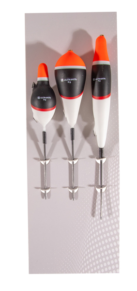 Assortiment de flotteurs truite Ultimate (2g, 3g, 4g) (3pcs)