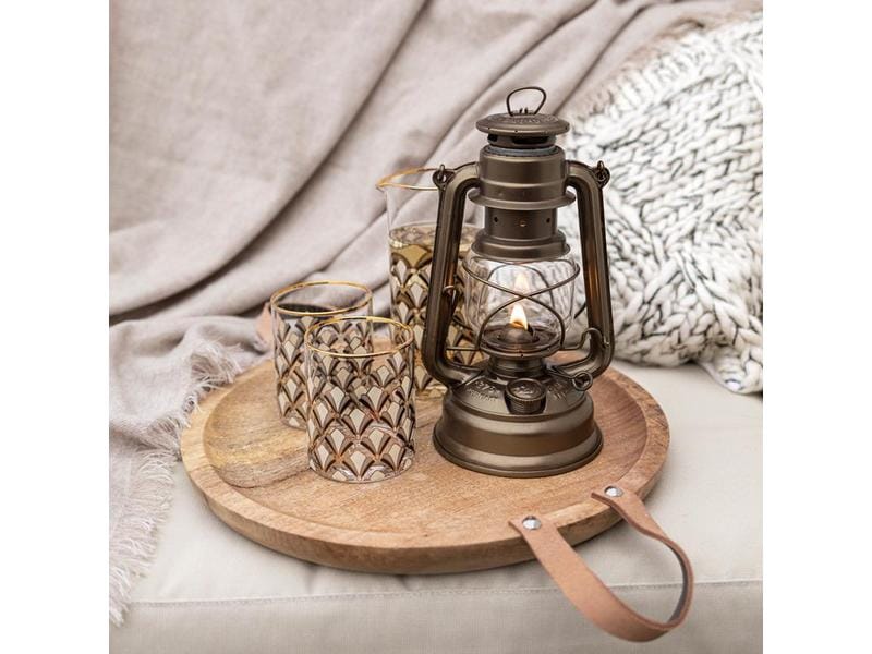Feuerhand Laterne Baby Special 276, Bronze Zeitlose Outdoor-Beleuchtung