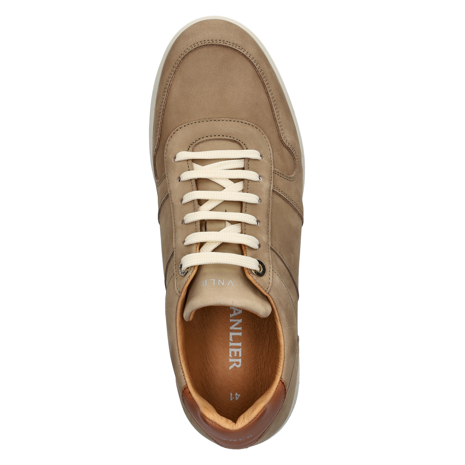 Van Lier Mercato heren sneaker Van Lier Bruin