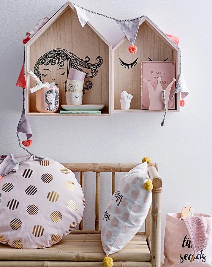Kuscheldecke BALDER (100x80) in rosa