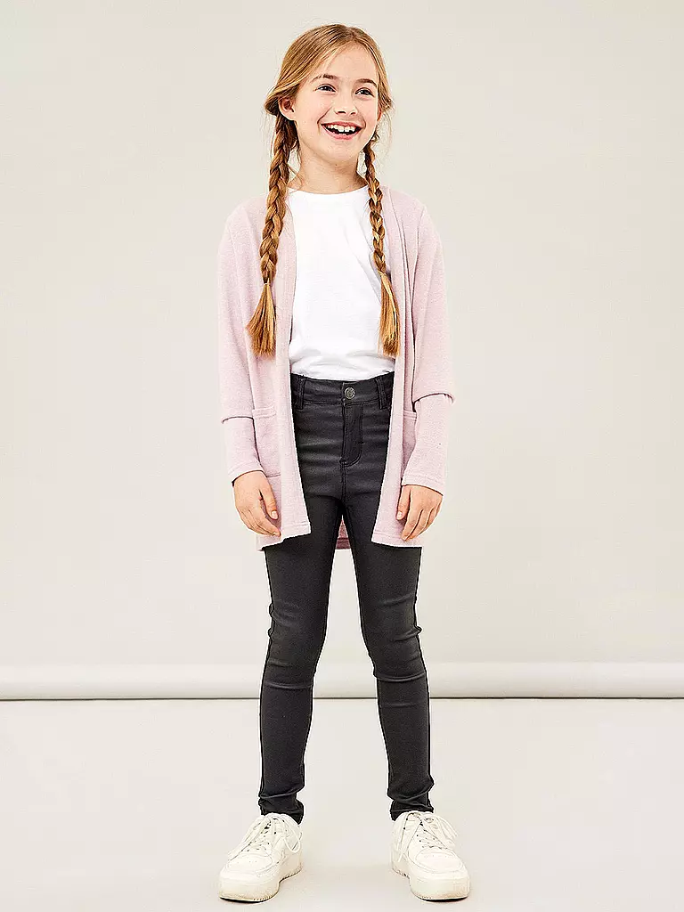 NAME IT Mädchen Strickjacke NKFVICTI rosa