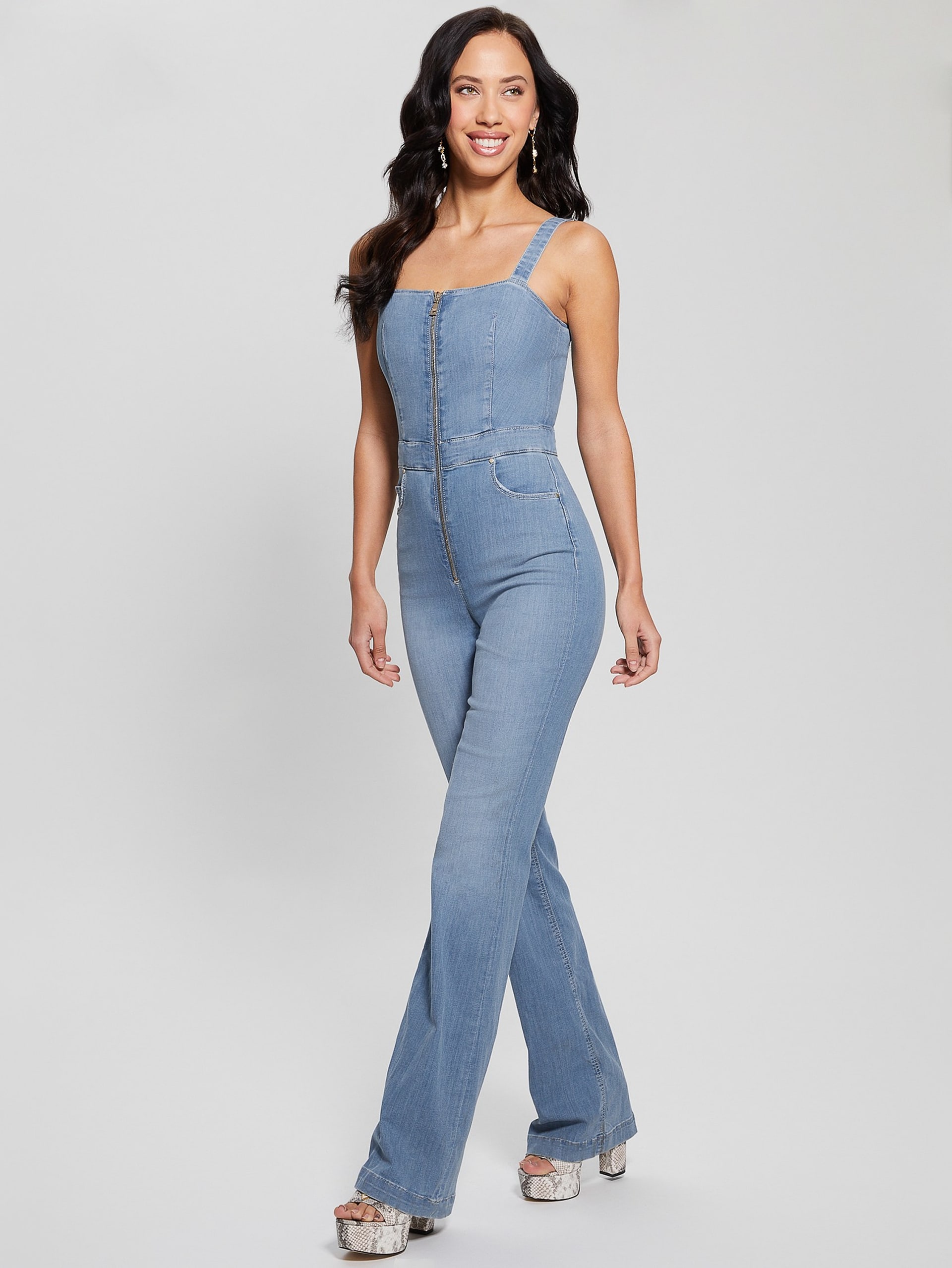 Macacão jeans Eco Mariposa
