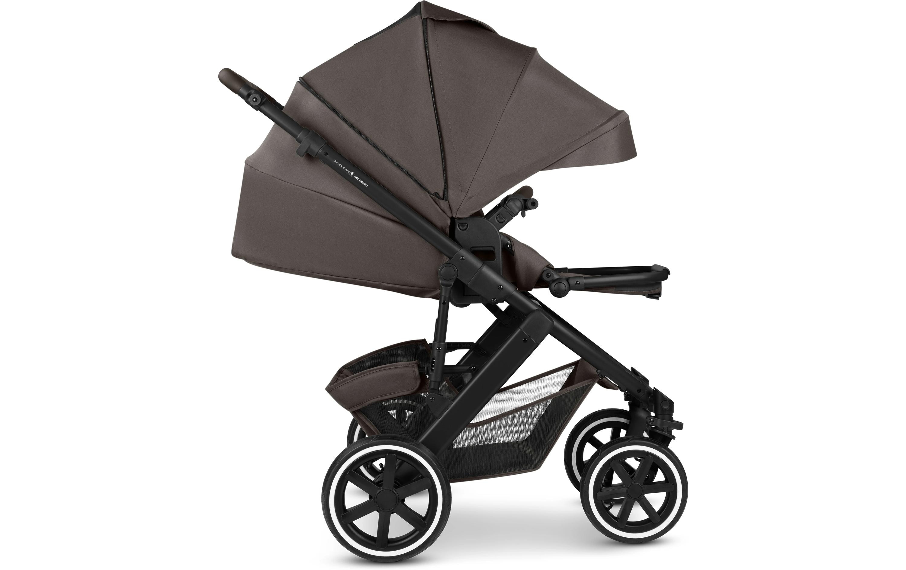 Kinderwagenset Salsa 5 Air Teddy<br>3in1 Kinderwagen mit Babywanne, Sportsitz und Babyschale